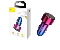 Baseus USB+USB typ C QC3 45W autonabíjačka Baseus USB+USB typ C QC3 45W autonabíjačka