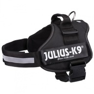 TRIXIE HARNESS Julius-K9 2/L–XL 71–96 cm ČIERNA TRIXIE HARNESS Julius-K9 2/L–XL 71–96 cm ČIERNA