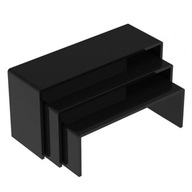 na skrinku 3ks/set stojan akrylový úložný box s