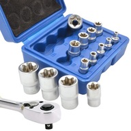 SADA VNÚTORNÝCH TORX ZÁSUVEK E4-E24 14 KS SADA VNÚTORNÝCH TORX ZÁSUVEK E4-E24 14 KS