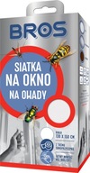 BROS SIEŤKA NA OKENNÁ moskytiéra 130x150 biela