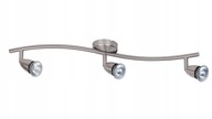 STROPNÉ SVIETIDLO 3 SATIN INOX RABALUX NORMAN 5993 STROPNÉ SVIETIDLO 3 SATIN INOX RABALUX NORMAN 5993