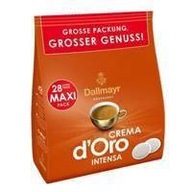 Dallmayr Crema d'Oro Intensa podložky pod kávu 28 ks.