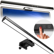 NASTAVITEĽNÁ LED LAMPA S DOTYKOVÝM PANELOM PRE KLIP NA OBRAZOVKU MONITORA LAPTOP