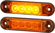BOČNÁ OZNAČOVAČKA 12/24V ORANŽOVÁ LED BOČNÁ OZNAČOVAČKA 12/24V ORANŽOVÁ LED