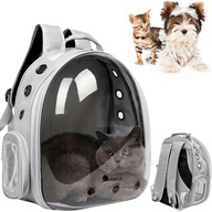Ergonomická taška na ruksak so zvieratkami pre psa Cat Grey Ergonomická taška na ruksak so zvieratkami pre psa Cat Grey