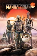 Plagát k filmu Star Wars Mandalorian 61 x 91,5 cm Plagát k filmu Star Wars Mandalorian 61 x 91,5 cm