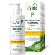 CUTIS P Konopný + CBD šampón proti lupinám 150ml