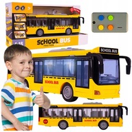 VEĽKÝ mestský školský autobus OTVÁRACIE DVERE ZVUKY SVETLÁ LED pohon kolies VEĽKÝ mestský školský autobus OTVÁRACIE DVERE ZVUKY SVETLÁ LED pohon kolies