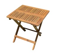 Záhradný stôl skladací z akáciového dreva 50 cm