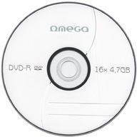 DVD-R pre záznamové jednotky 4,7 GB obálka 1 ks