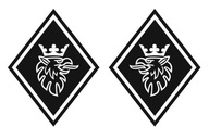 Samolepky ROMBY KARO TIR SCANIA Samolepky ROMBY KARO TIR SCANIA