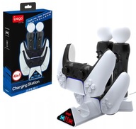 Dokovacia stanica, nabíjačka iPega pre ovládače Dual Sense a Move PS5 Dokovacia stanica, nabíjačka iPega pre ovládače Dual Sense a Move PS5