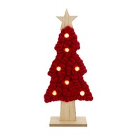 VERGIONIC Dekoračný drevený LED vianočný stromček 40 cm VERGIONIC Dekoračný drevený LED vianočný stromček 40 cm