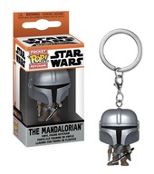 Mandalorian s Darksaber Star Wars Funko Keychain Pocket POP!