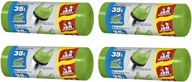 Vrecia na odpadky JAN NIEZBĘDNY TRIČKO, VIAZANÉ, VOŇANÉ, 35L, 30ks x 4 Vrecia na odpadky JAN NIEZBĘDNY TRIČKO, VIAZANÉ, VOŇANÉ, 35L, 30ks x 4
