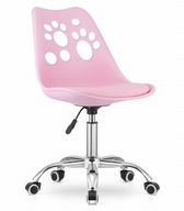 Otočná stolička RENO - ružová