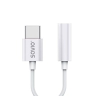 SAVIO ADAPTÉR USB-C - MINI JACK 3,5 MM (F) AK-51 SAVIO ADAPTÉR USB-C - MINI JACK 3,5 MM (F) AK-51