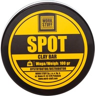WORK STUFF SPOT CLAY BAR STREDNÁ HLINA NA HLIENKU AUTOLAKU 100 G WORK STUFF SPOT CLAY BAR STREDNÁ HLINA NA HLIENKU AUTOLAKU 100 G