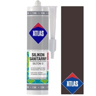 ATLAS SILIKÓNOVÝ SILTON TMAVÝ WENGE 124 280ml ATLAS SILIKÓNOVÝ SILTON TMAVÝ WENGE 124 280ml