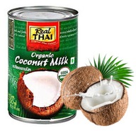 BIO kokosové mlieko, Pravé thajské kokosové mlieko 400 ml