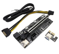 Riser 012X PCI-E 1x-16x USB3.0 teplotný senzor