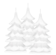 Sviečky na vianočný stromček 15 cm, 3 ks, celé biele Sviečky na vianočný stromček 15 cm, 3 ks, celé biele