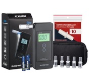 AlcoFind Elite alkohol tester + kalibrácie, kryt a 10 opakovane použiteľných náustkov. AlcoFind Elite alkohol tester + kalibrácie, kryt a 10 opakovane použiteľných náustkov.
