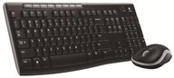 Sada bezdrôtová klávesnica + myš Logitech MK270, čierna