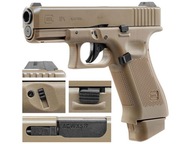 Replika airsoftovej pištole Glock 19X 6 mm Coyote CO2 Replika airsoftovej pištole Glock 19X 6 mm Coyote CO2