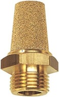 Tlmič výfuku zo spekaného bronzu, 6-bodový, 8bar, závit 1/2'' Tlmič výfuku zo spekaného bronzu, 6-bodový, 8bar, závit 1/2''