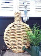 Fľaša z hyacintovej pletenej vázy 45 cm dekorácia