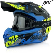 NAXA SET PRILBA C9/R + OKULIARE NX CROSS OFF-ROAD r.M. NAXA SET PRILBA C9/R + OKULIARE NX CROSS OFF-ROAD r.M.