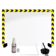 Ochranné sklo na pracovný stôl Štít 100x70 cm + ZADARMO