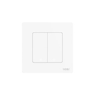 Dvojitý spínač svetiel MOES Star Ring Zigbee HomeKit bez N Dvojitý spínač svetiel MOES Star Ring Zigbee HomeKit bez N