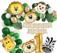 SAFARI BALÓNY ZOO zvieratká boho JEDNOROČNÉ MENO SAFARI BALÓNY ZOO zvieratká boho JEDNOROČNÉ MENO