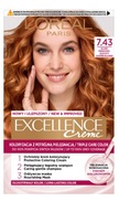Farba na vlasy L'Oreal Excellence 7,43 Farba na vlasy L'Oreal Excellence 7,43