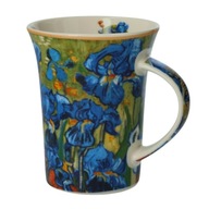 Kvetinový hrnček na kávu a čaj, 350 ml, ako darček Van Gogh kosatce CARMANI Kvetinový hrnček na kávu a čaj, 350 ml, ako darček Van Gogh kosatce CARMANI