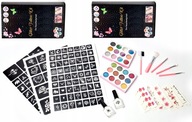 Glitter Tattoo Set, šablóny, XXL set Glitter Tattoo Set, šablóny, XXL set