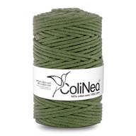 Colinea String sa prepletala pre makramu 100% bavlnu, 5 mm 100 m, khaki Colinea String sa prepletala pre makramu 100% bavlnu, 5 mm 100 m, khaki