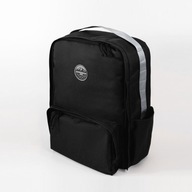 farebný Ľahký turistický batoh 20L, čierny