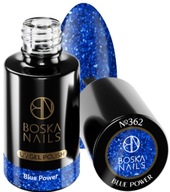 BOSKA NAILS UV/LED HYBRID POLISH 362 BLUE POWER 6 ML BOSKA NAILS UV/LED HYBRID POLISH 362 BLUE POWER 6 ML