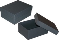 Elegantná krabička, 16 x 12,5 x 7 cm, čierna