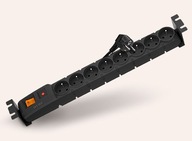 Acar S8 FA RACK predlžovací kábel 3m / 8 zásuviek