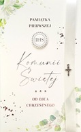 Krásna karta prvého svätého prijímania od Krstného otca LUX56 Krásna karta prvého svätého prijímania od Krstného otca LUX56