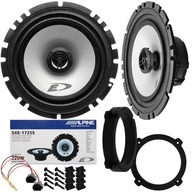 2x výkonné reproduktory ALPINE 165mm 16,5cm 220W pre CHEVROLET Captiva vpredu 2x výkonné reproduktory ALPINE 165mm 16,5cm 220W pre CHEVROLET Captiva vpredu