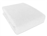 BIELE FROTÉ PREStieradlo DO KOZMETICKEJ POSTELE 70x190cm BIELE FROTÉ PREStieradlo DO KOZMETICKEJ POSTELE 70x190cm