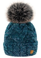 TEPLÁ zimná ČIAPKA Woolk Gaja pompom a fleece TEPLÁ zimná ČIAPKA Woolk Gaja pompom a fleece