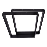 KOVOVÉ NOHY NA STOL 60 x 72cm LOFT, čierne KOVOVÉ NOHY NA STOL 60 x 72cm LOFT, čierne