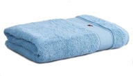 TOMMY HILFIGER modrá osuška 50x100 cm, malá bavlna TOMMY HILFIGER modrá osuška 50x100 cm, malá bavlna